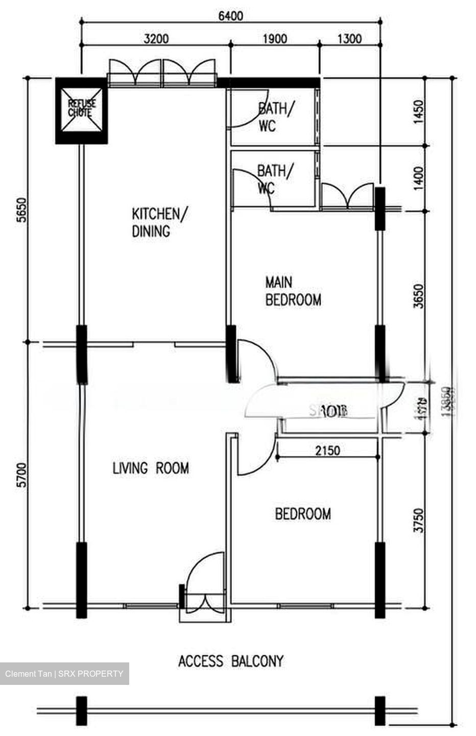 Blk 379 Clementi Avenue 5 (Clementi), HDB 3 Rooms #563812301